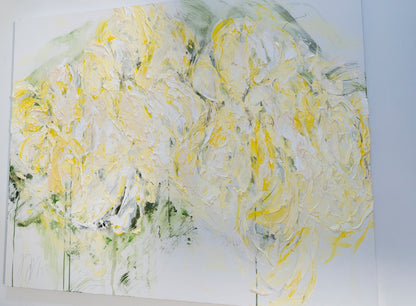 Flowers  contemporary painting art