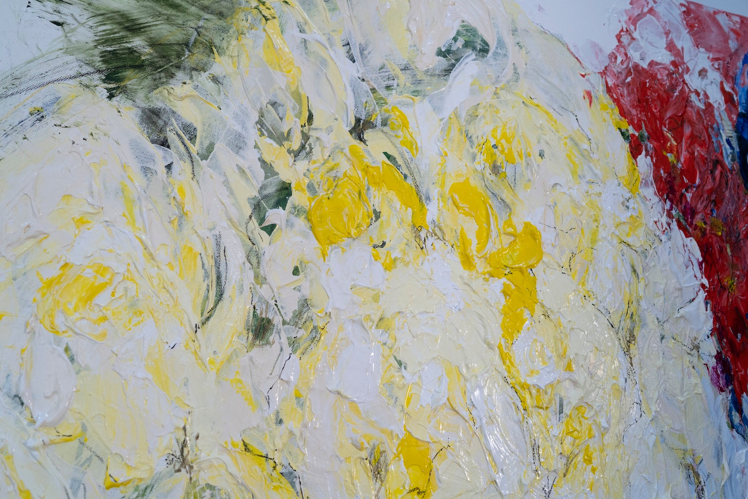 Flowers  contemporary painting art