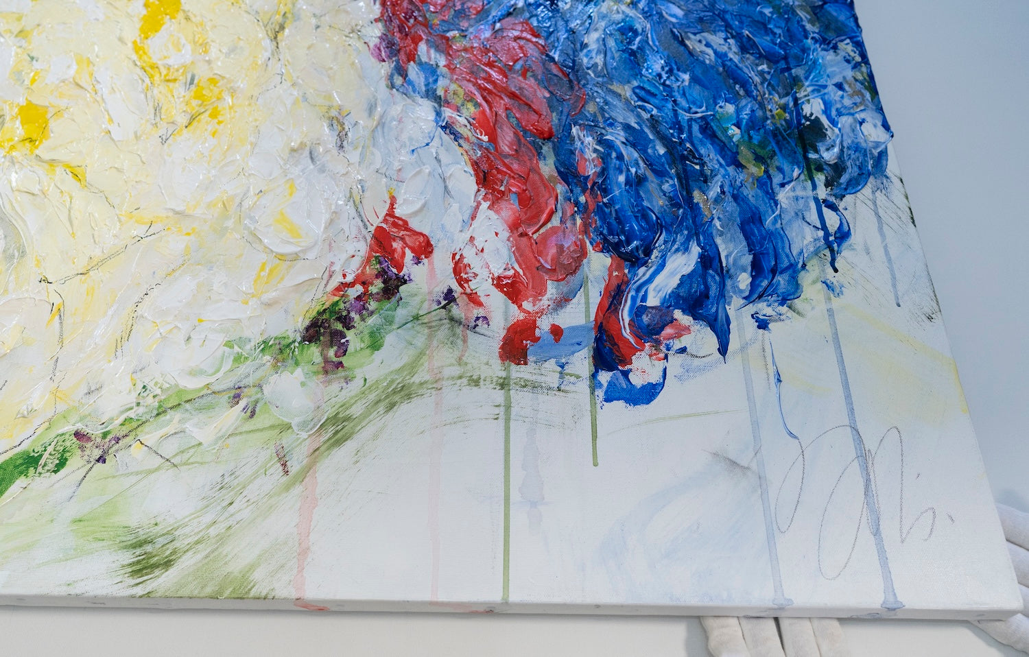 Flowers  contemporary painting art