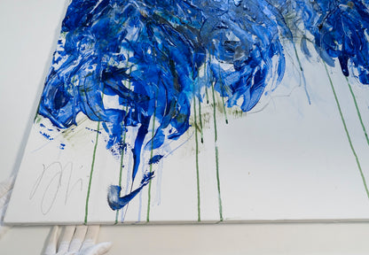Flowers  contemporary painting art