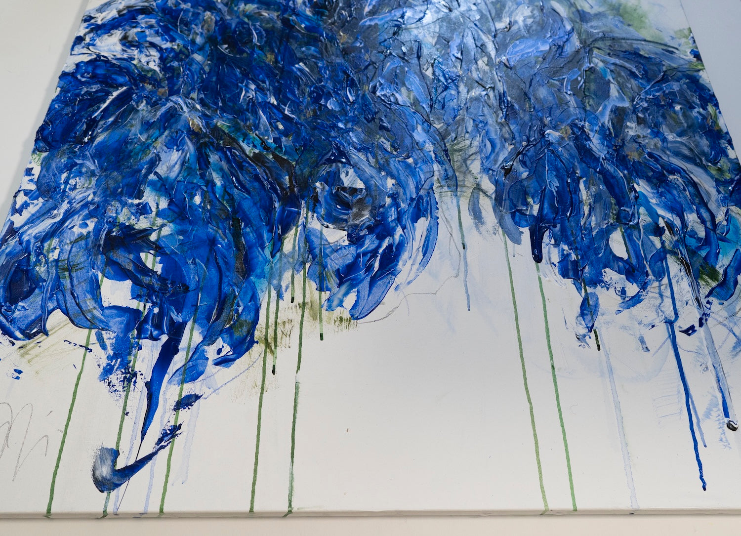 Flowers  contemporary painting art