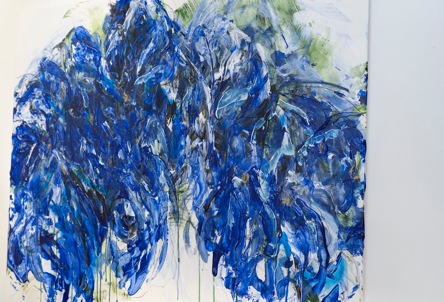 Flowers  contemporary painting art