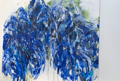 Flowers  contemporary painting art