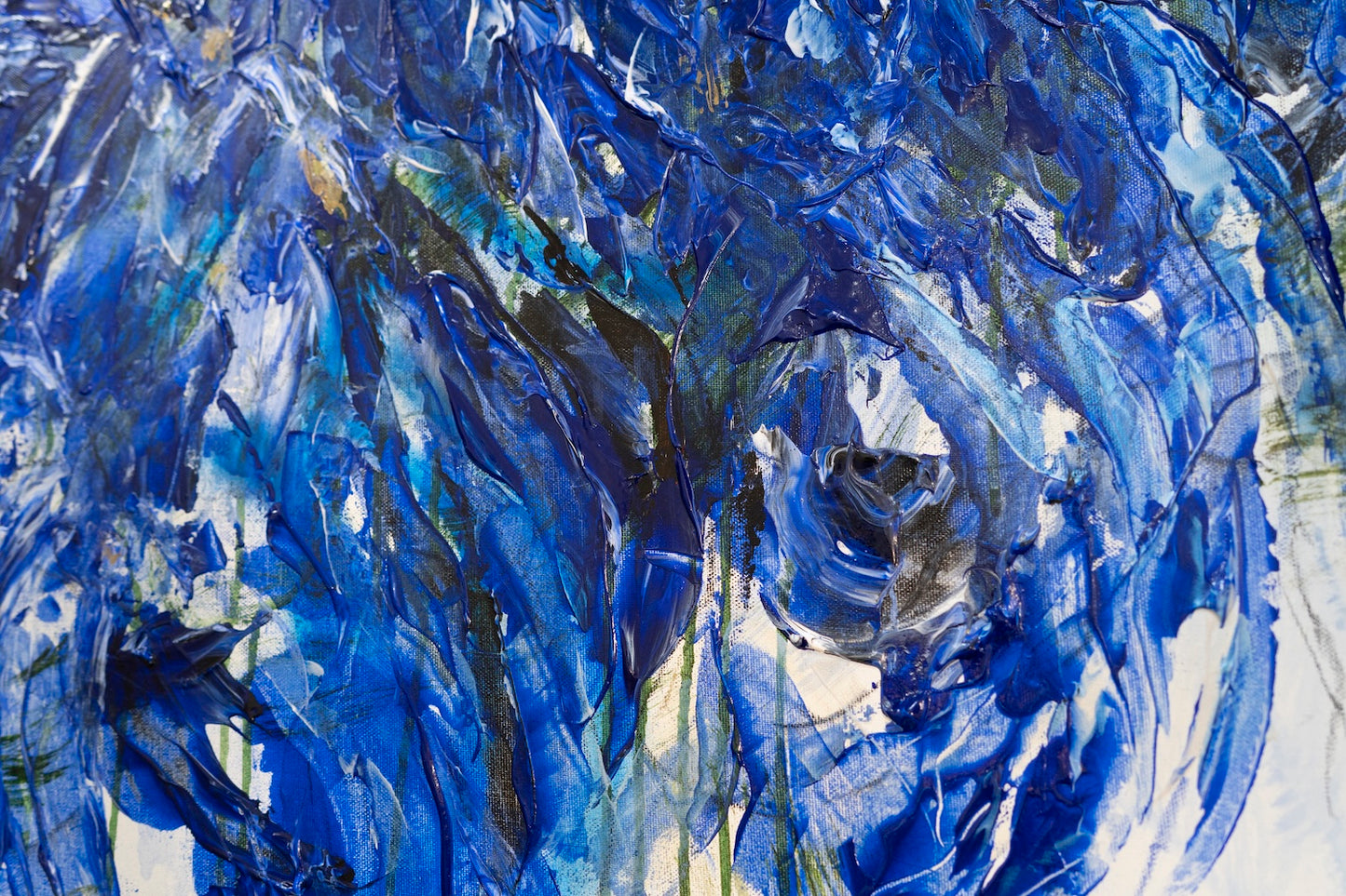 Flowers  contemporary painting art