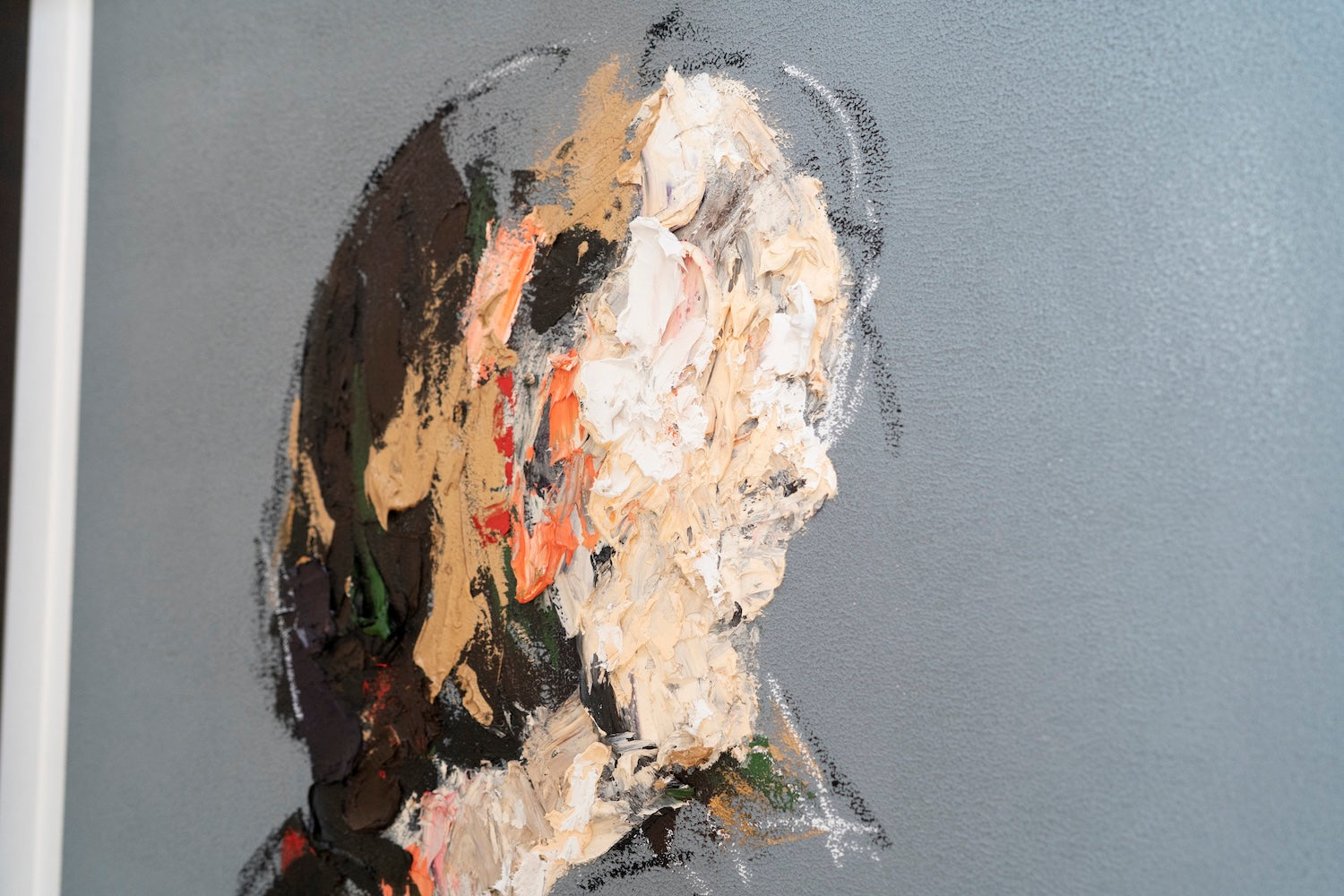 mirror series UNTITLED Portrait (Large size)  contemporary painting art