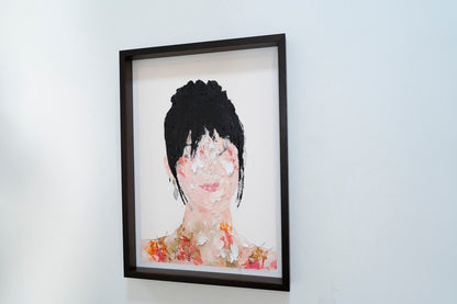 mirror series UNTITLED Portrait (Large size) contemporary painting art