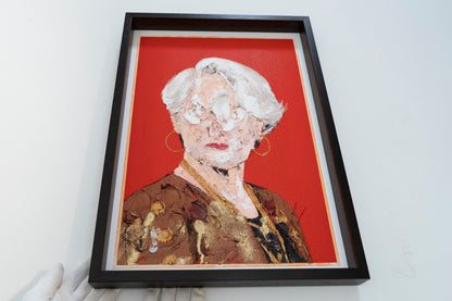 mirror series UNTITLED Portrait (Large size) contemporary painting art