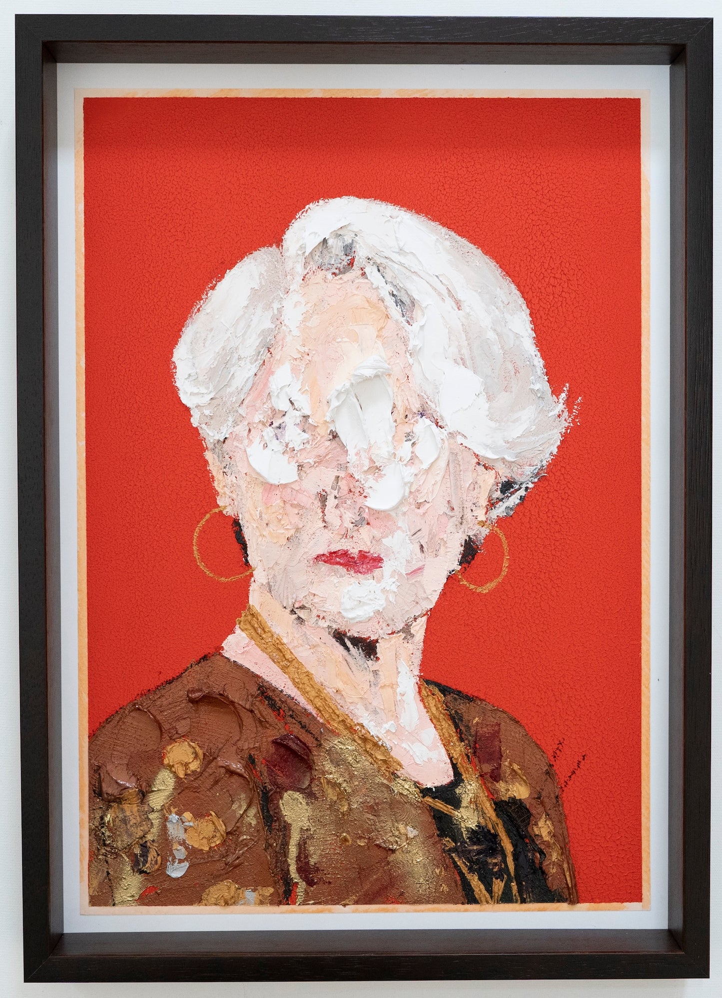 mirror series UNTITLED Portrait (Large size) contemporary painting art