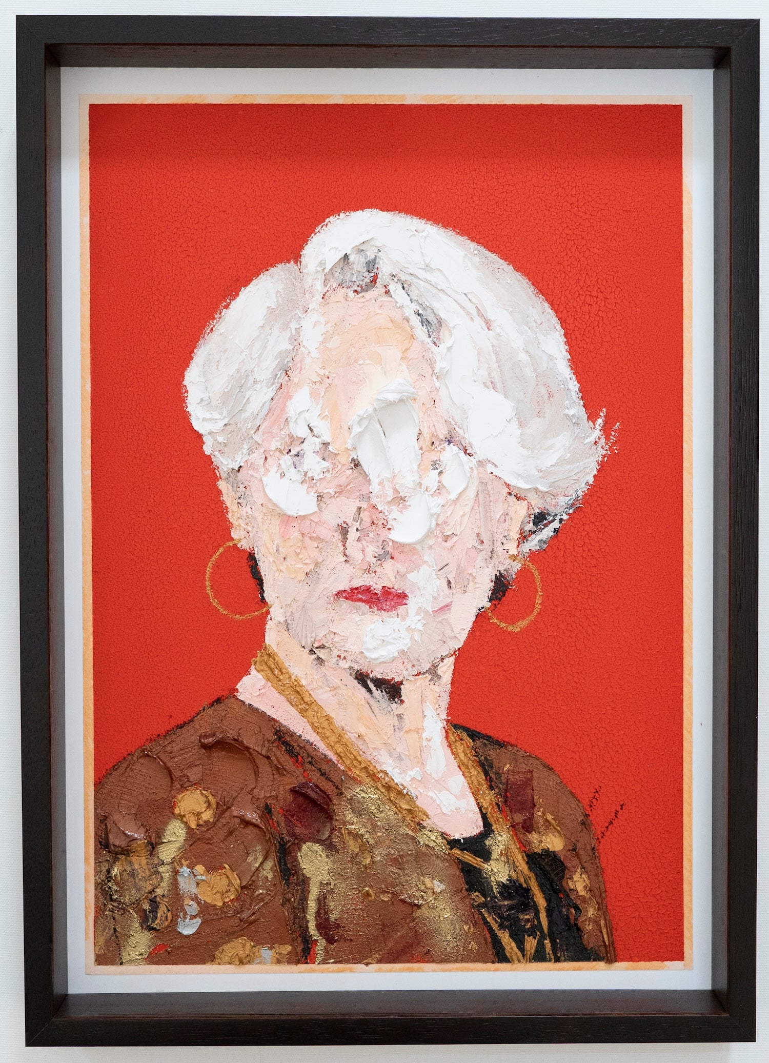 mirror series UNTITLED Portrait (Large size) contemporary painting art