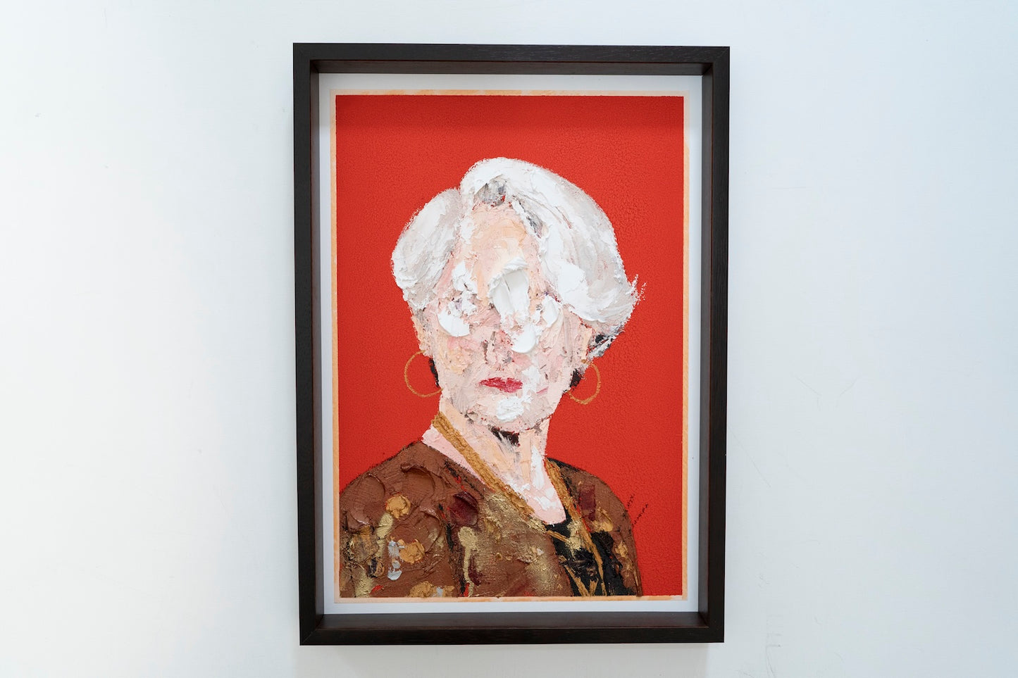 mirror series UNTITLED Portrait (Large size) contemporary painting art