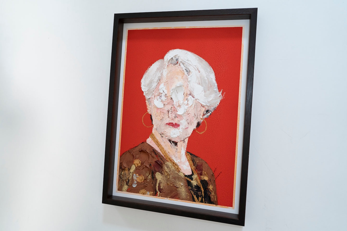 mirror series UNTITLED Portrait (Large size) contemporary painting art