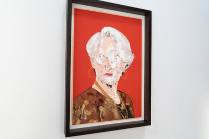 mirror series UNTITLED Portrait (Large size) contemporary painting art