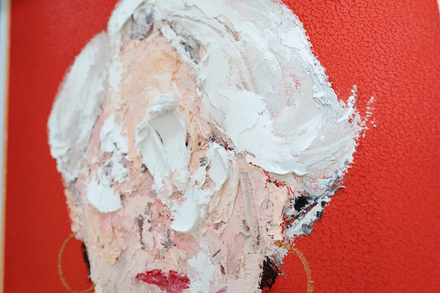 mirror series UNTITLED Portrait (Large size) contemporary painting art