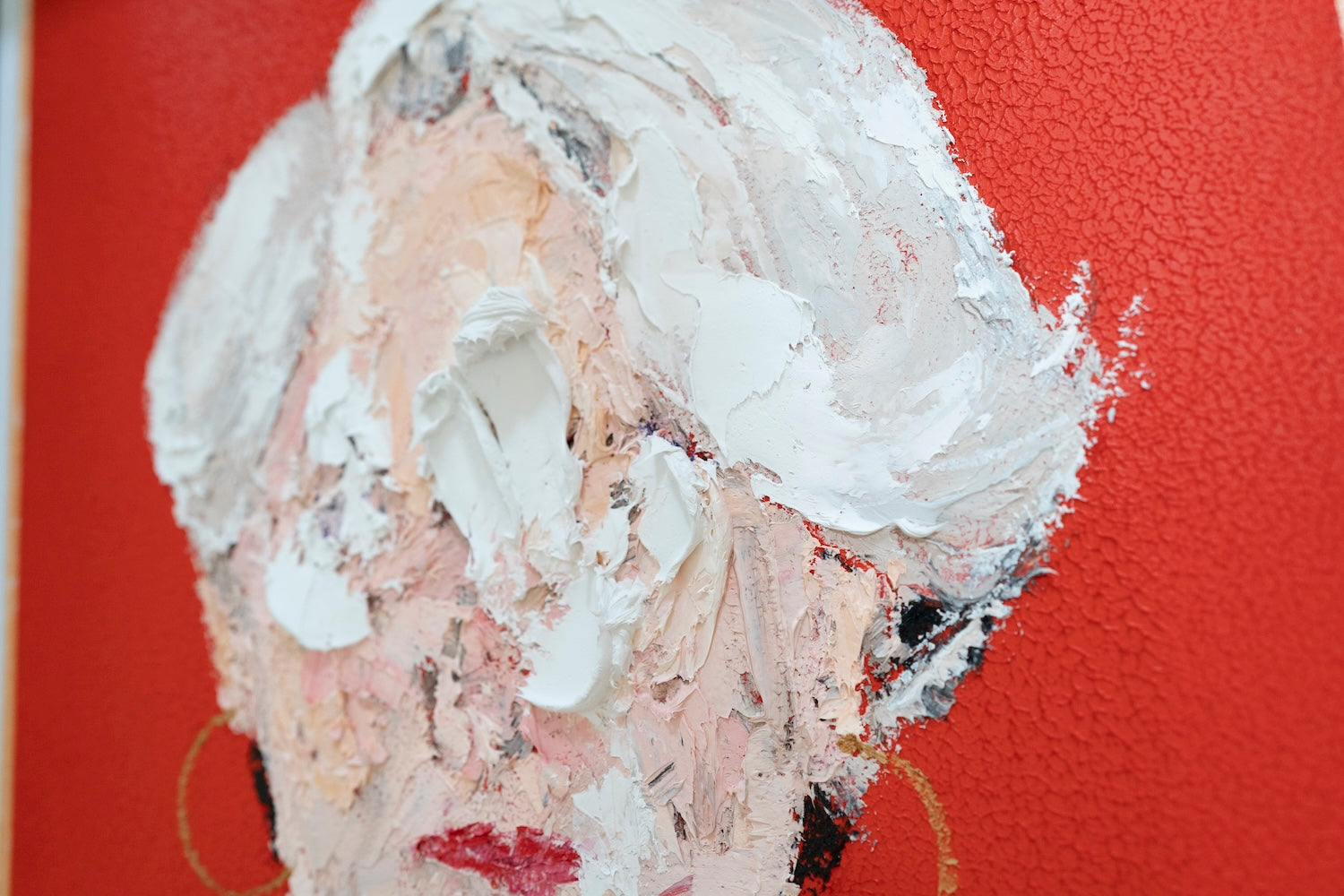 mirror series UNTITLED Portrait (Large size) contemporary painting art