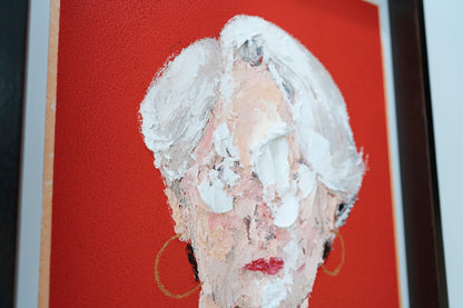 mirror series UNTITLED Portrait (Large size) contemporary painting art