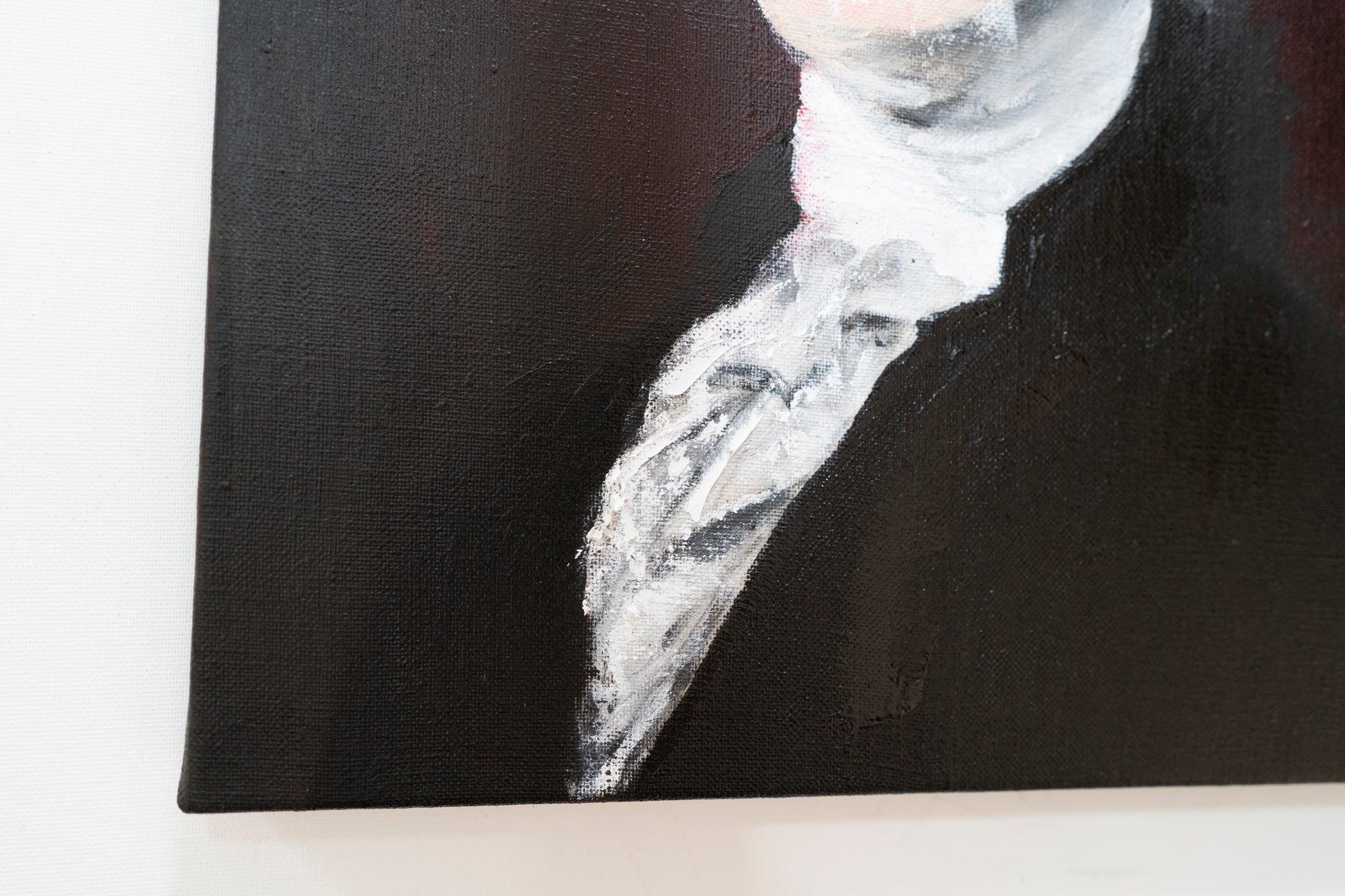 UNTITLED Portrait work (George Washington) contemporary painting art