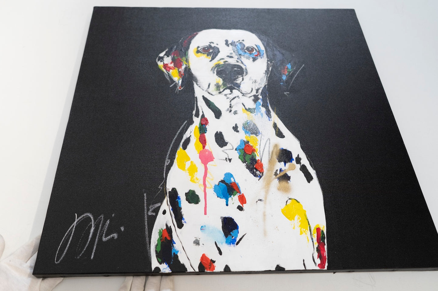 Dalmatian  contemporary painting art 