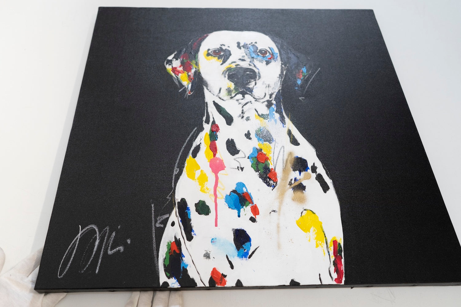 Dalmatian  contemporary painting art 