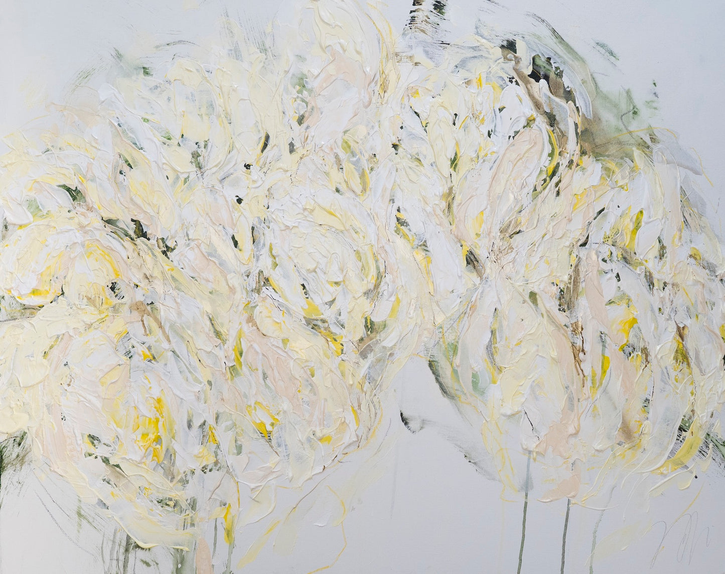 Flowers  contemporary painting art