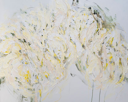 Flowers  contemporary painting art