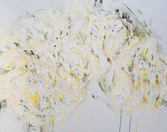 Flowers  contemporary painting art