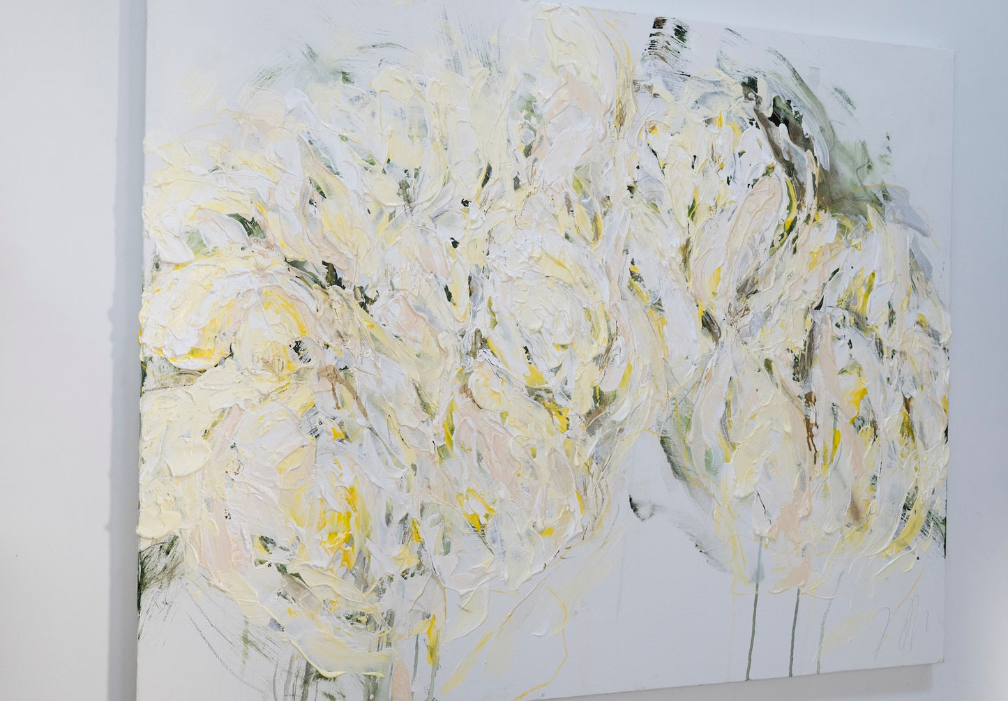 Flowers  contemporary painting art