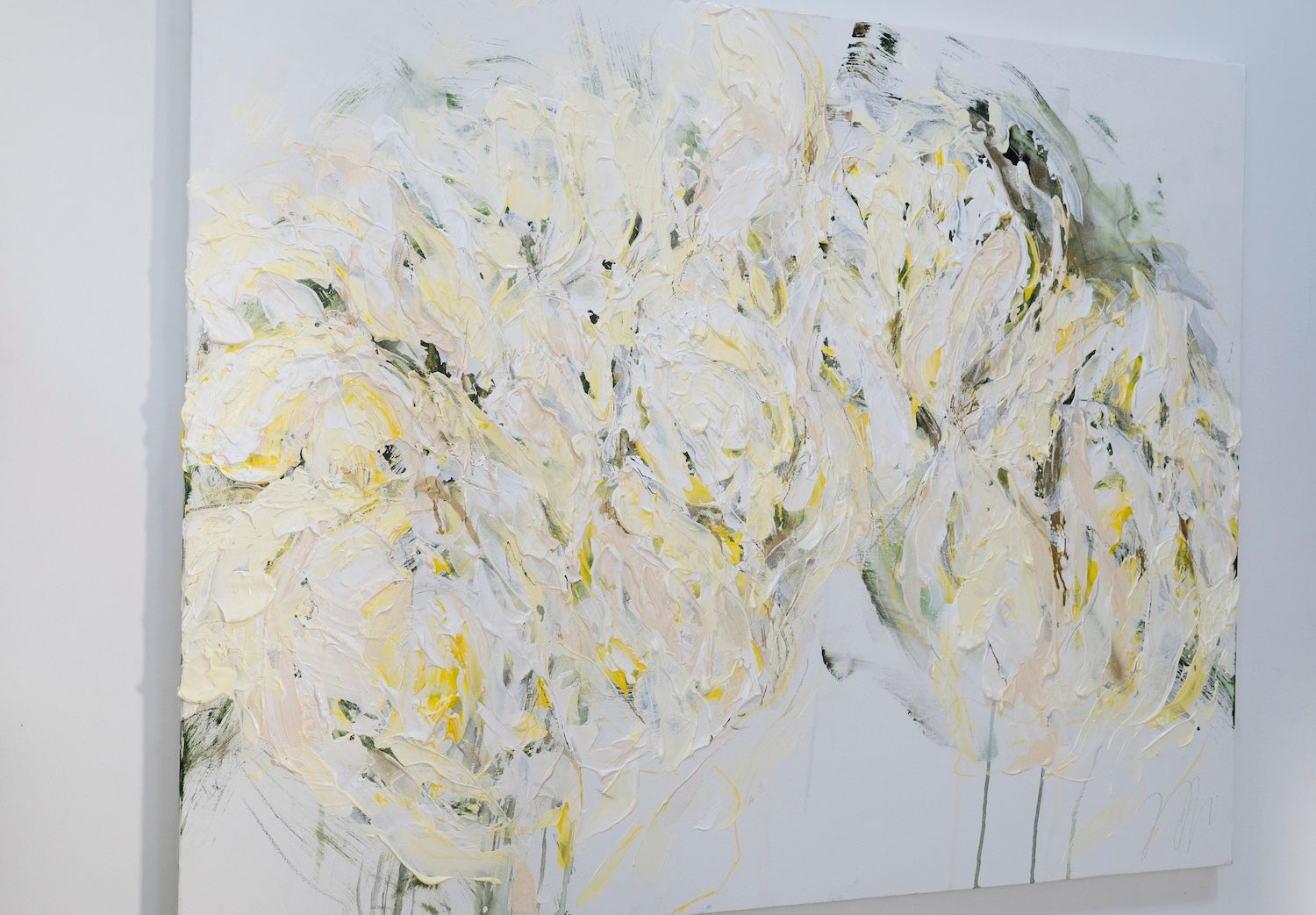 Flowers  contemporary painting art