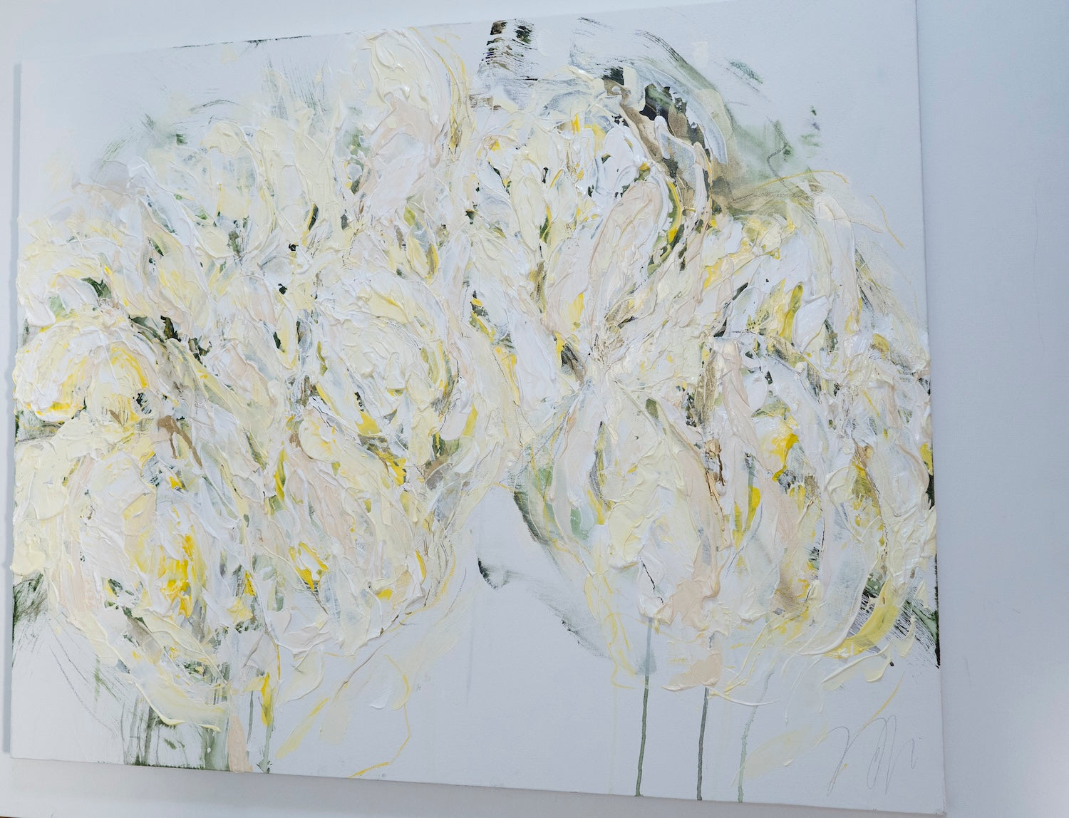 Flowers  contemporary painting art