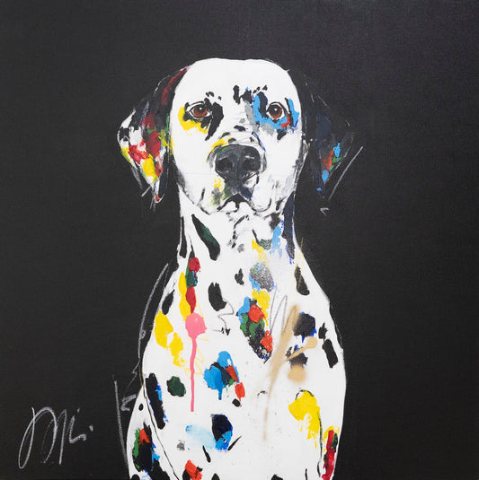 Dalmatian  contemporary painting art 