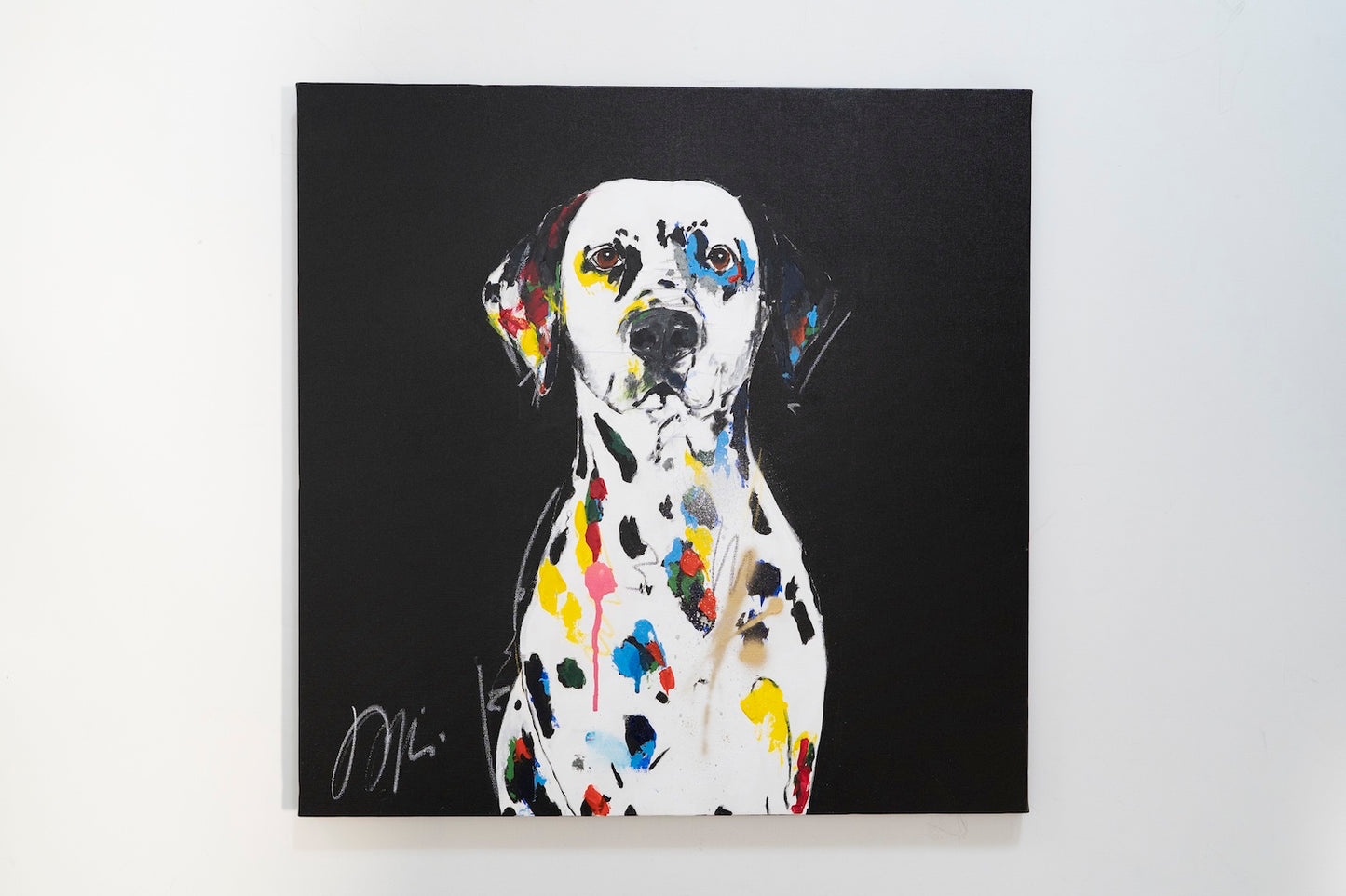Dalmatian  contemporary painting art 