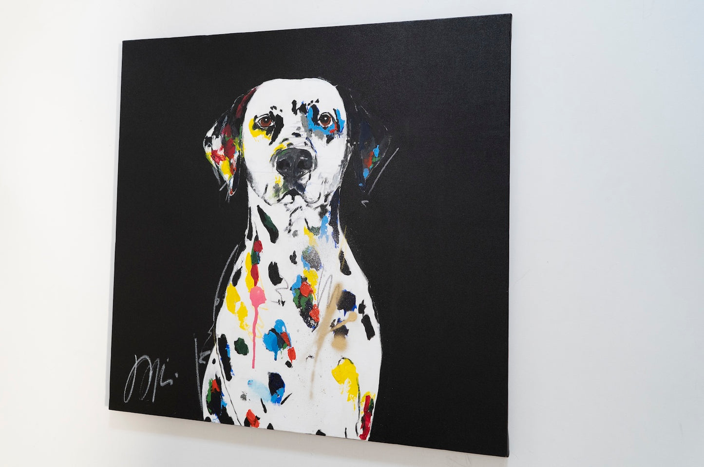 Dalmatian  contemporary painting art 