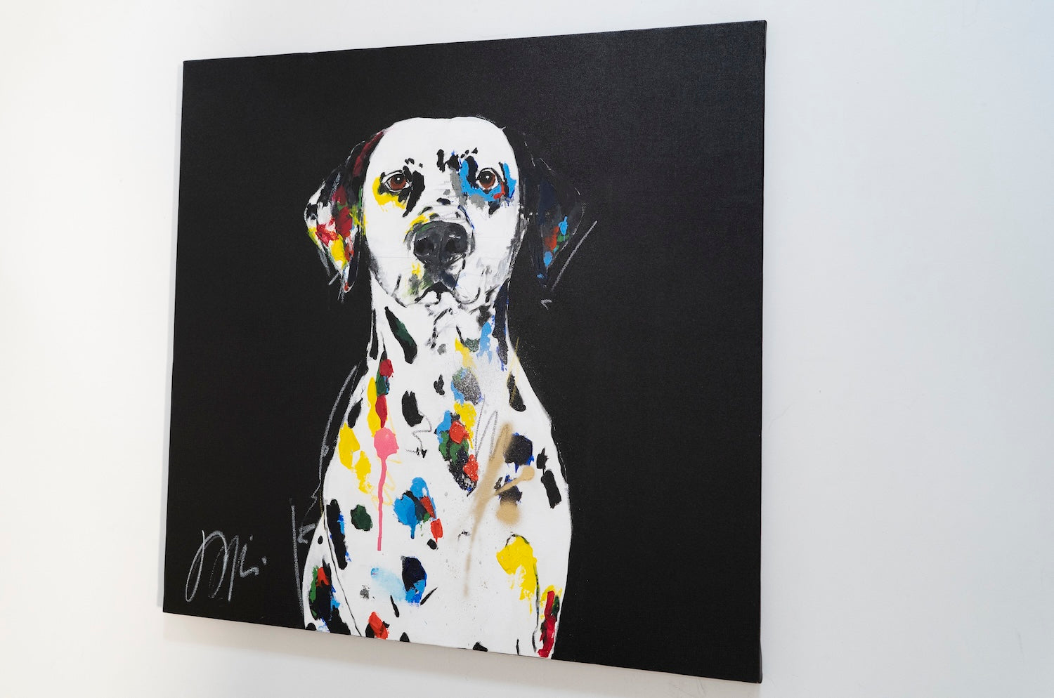 Dalmatian  contemporary painting art 