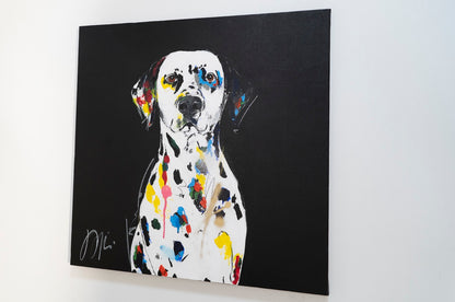 Dalmatian  contemporary painting art 