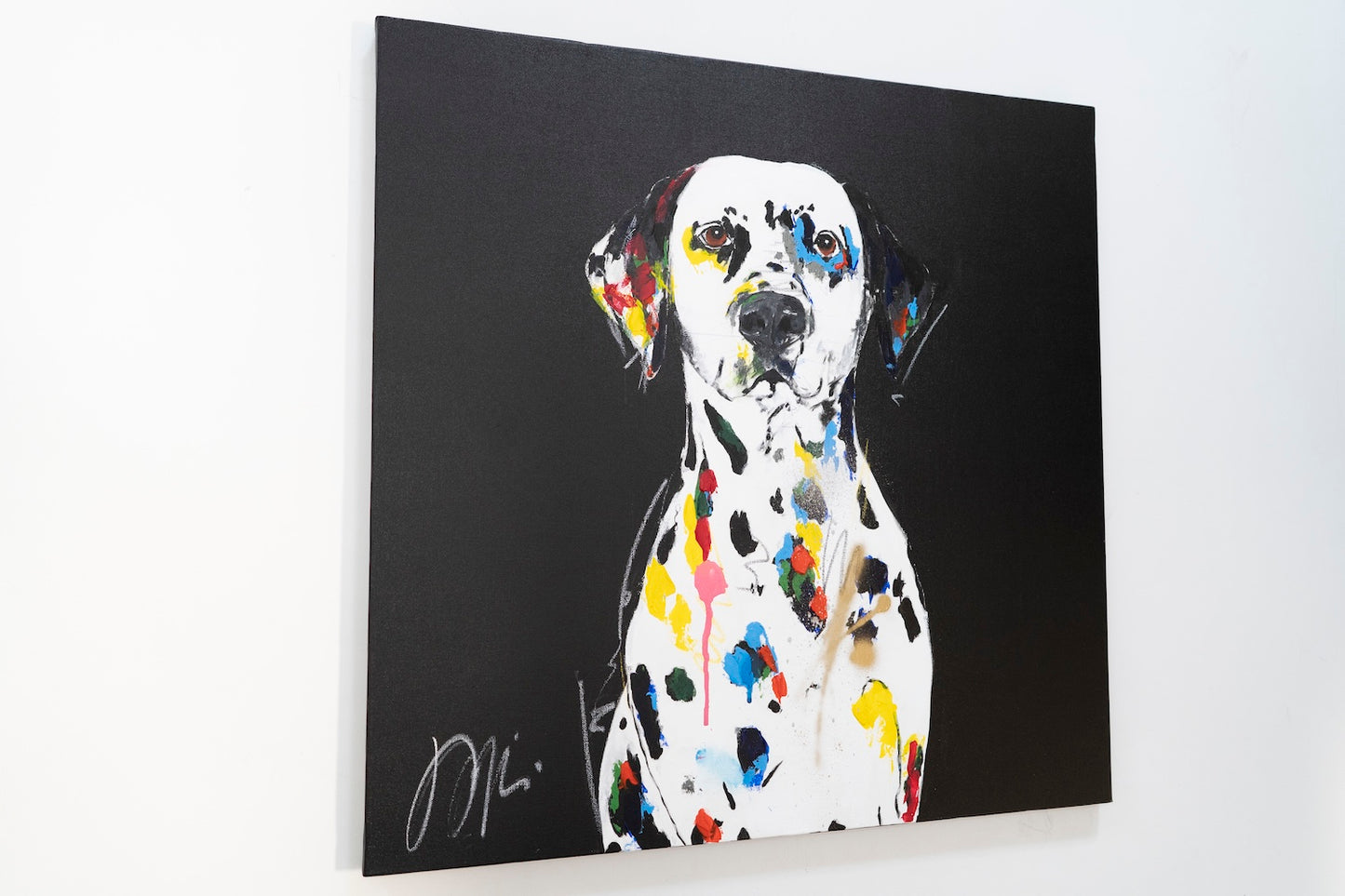Dalmatian  contemporary painting art 