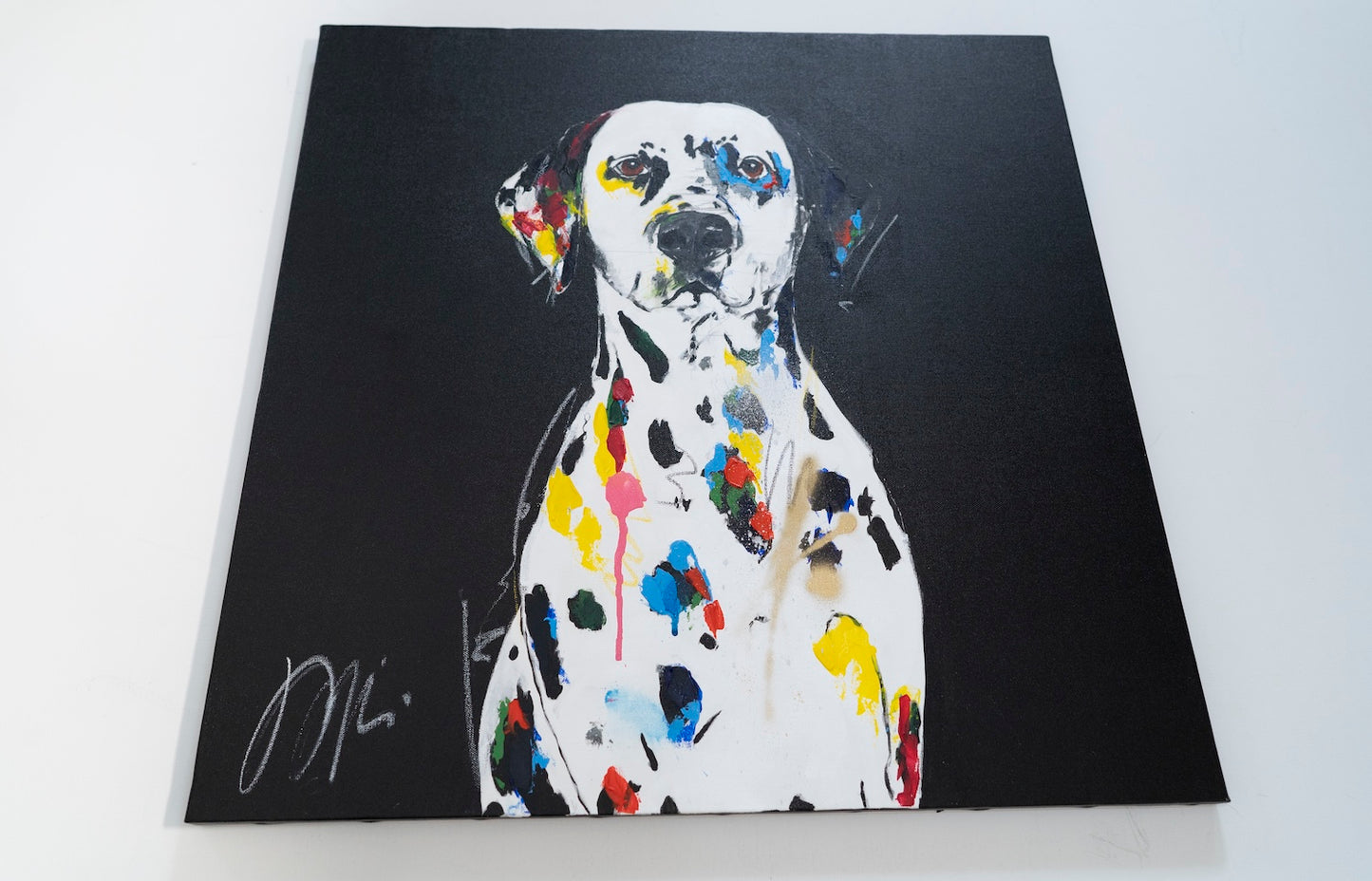 Dalmatian  contemporary painting art 