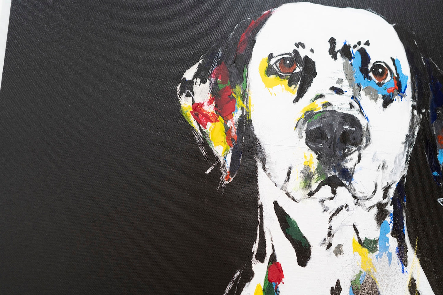 Dalmatian  contemporary painting art 