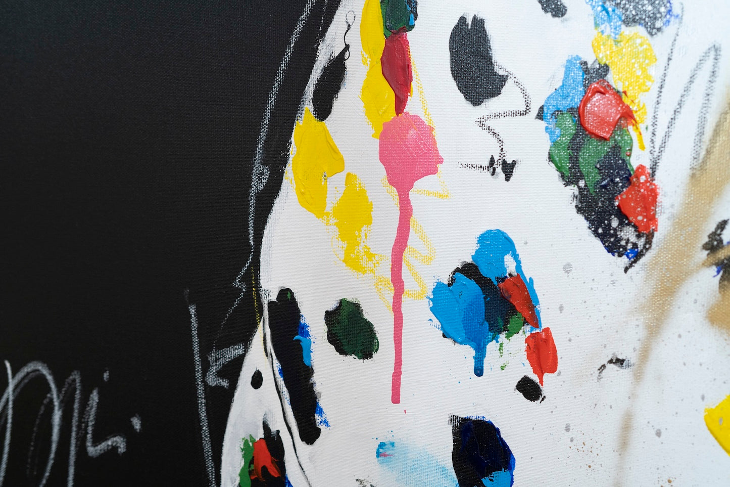 Dalmatian  contemporary painting art 