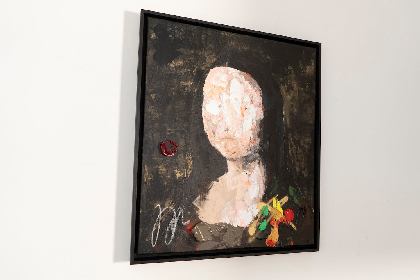 UNTITLED Portrait work (Mona Lisa) contemporary painting art