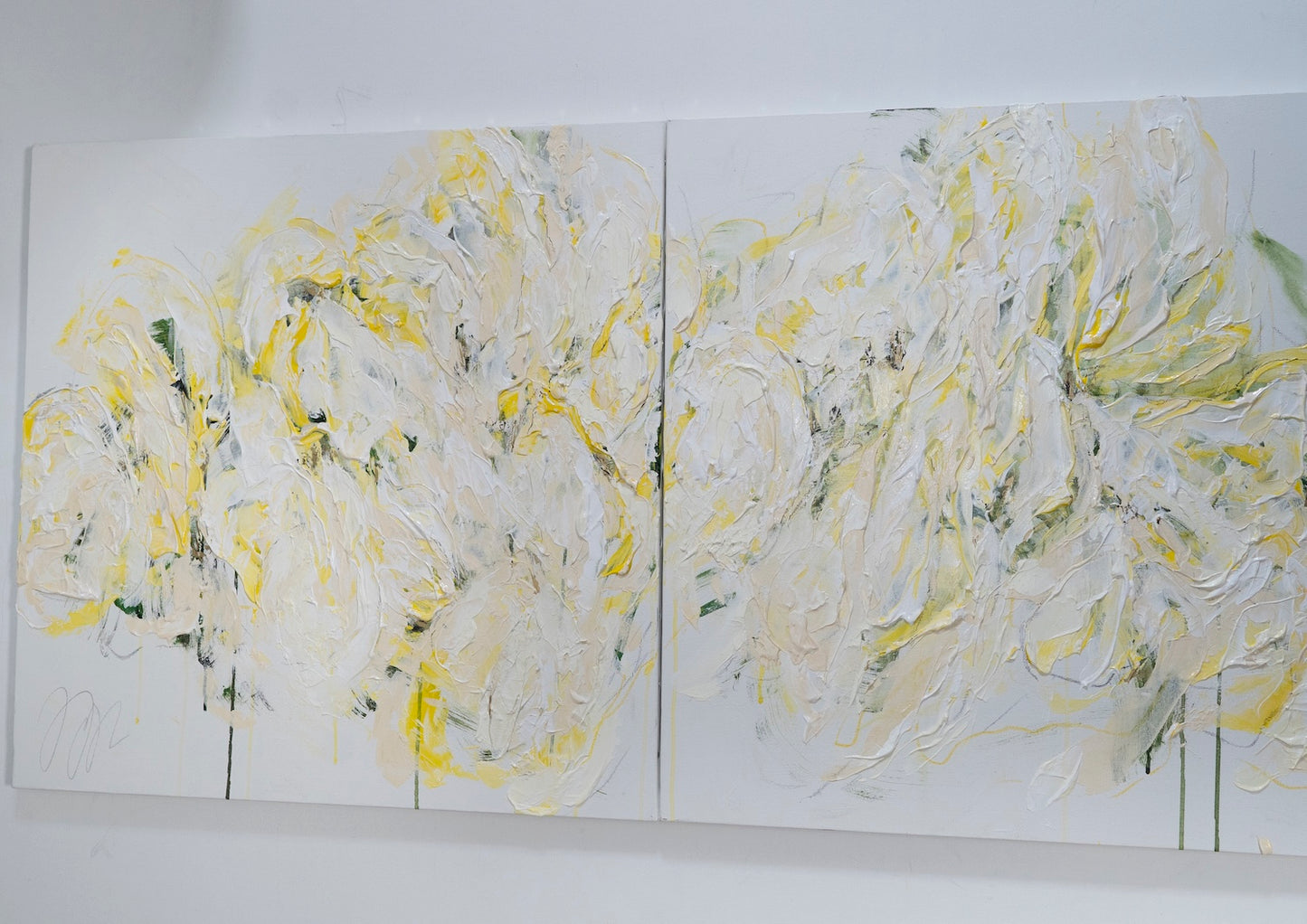 Flowers contemporary painting art