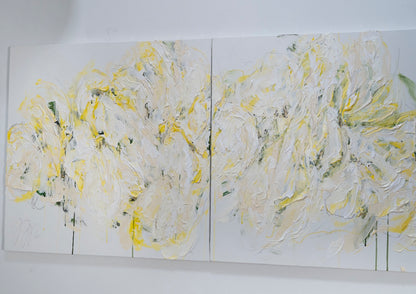 Flowers contemporary painting art
