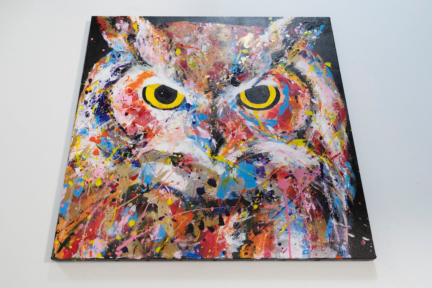 owl contemporary painting art