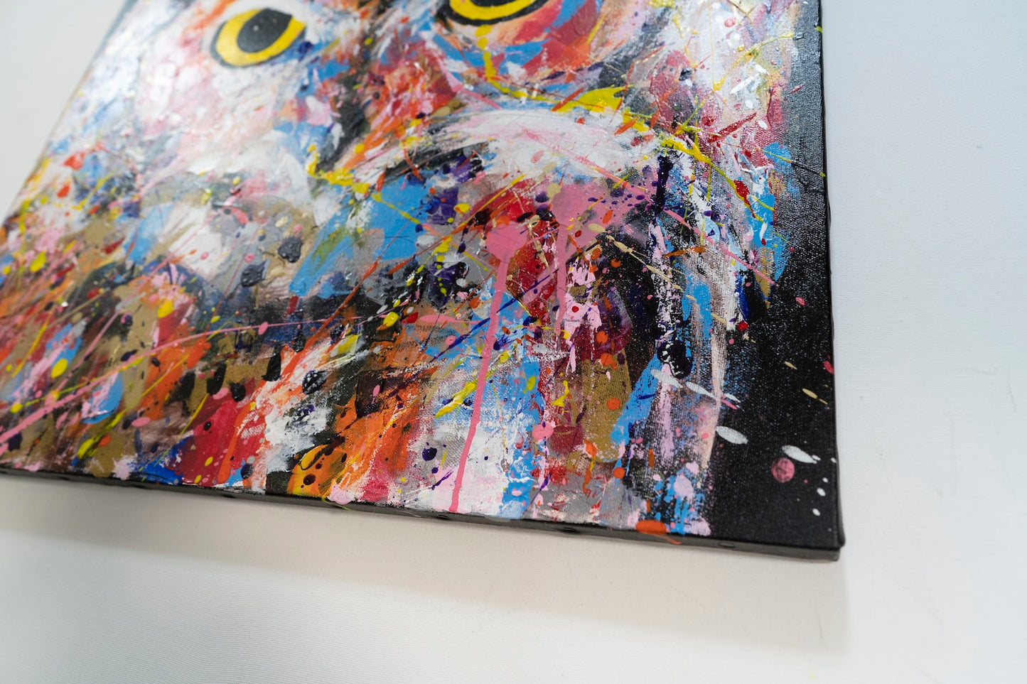 owl contemporary painting art