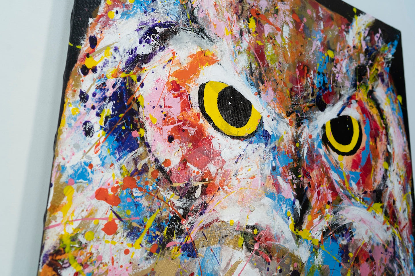 owl contemporary painting art