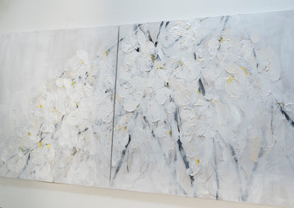 Flowers contemporary painting art