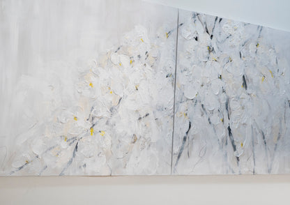 Flowers contemporary painting art