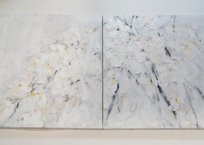 Flowers contemporary painting art
