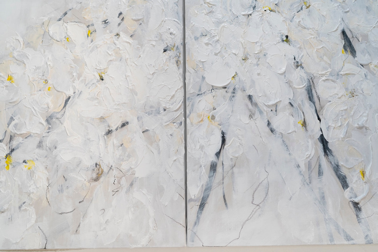 Flowers contemporary painting art