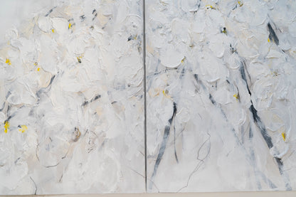 Flowers contemporary painting art