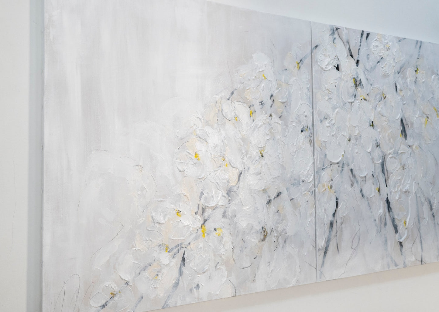 Flowers contemporary painting art
