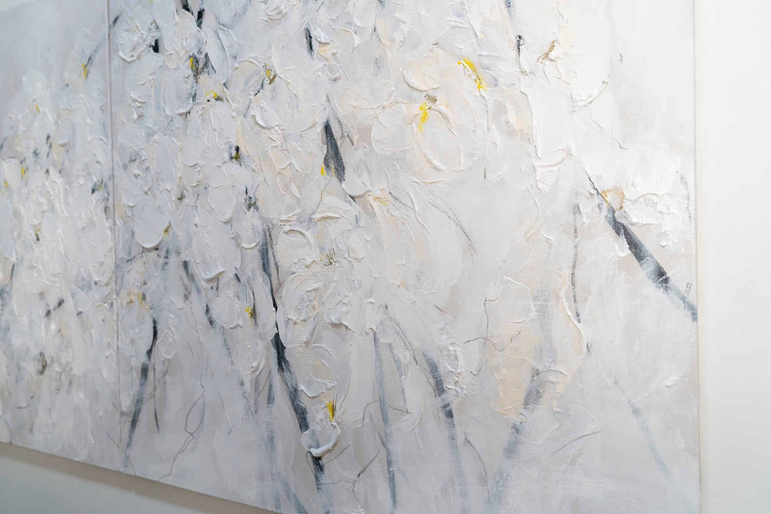 Flowers contemporary painting art